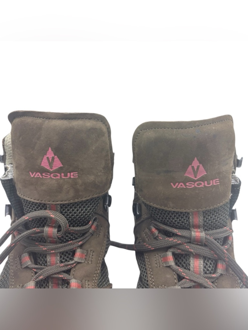 Vasque Gore Tex Vibram Men’s Outdoor Hiking Brown Mesh Boots Size 11M - Picture 3 of 11